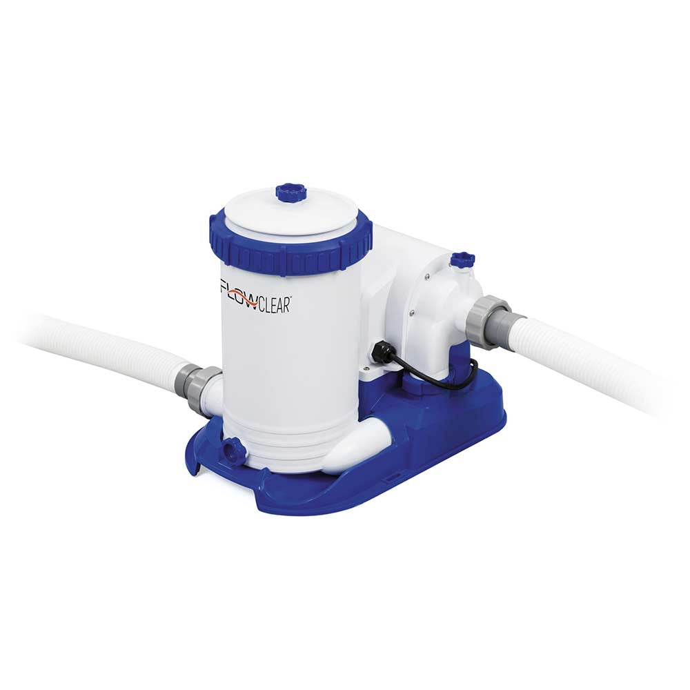 PISCINA RETTANGOLARE POWER STEEL 732X366X122 CON POMPA FILTRO SCALETTA E TELO COPERTURA