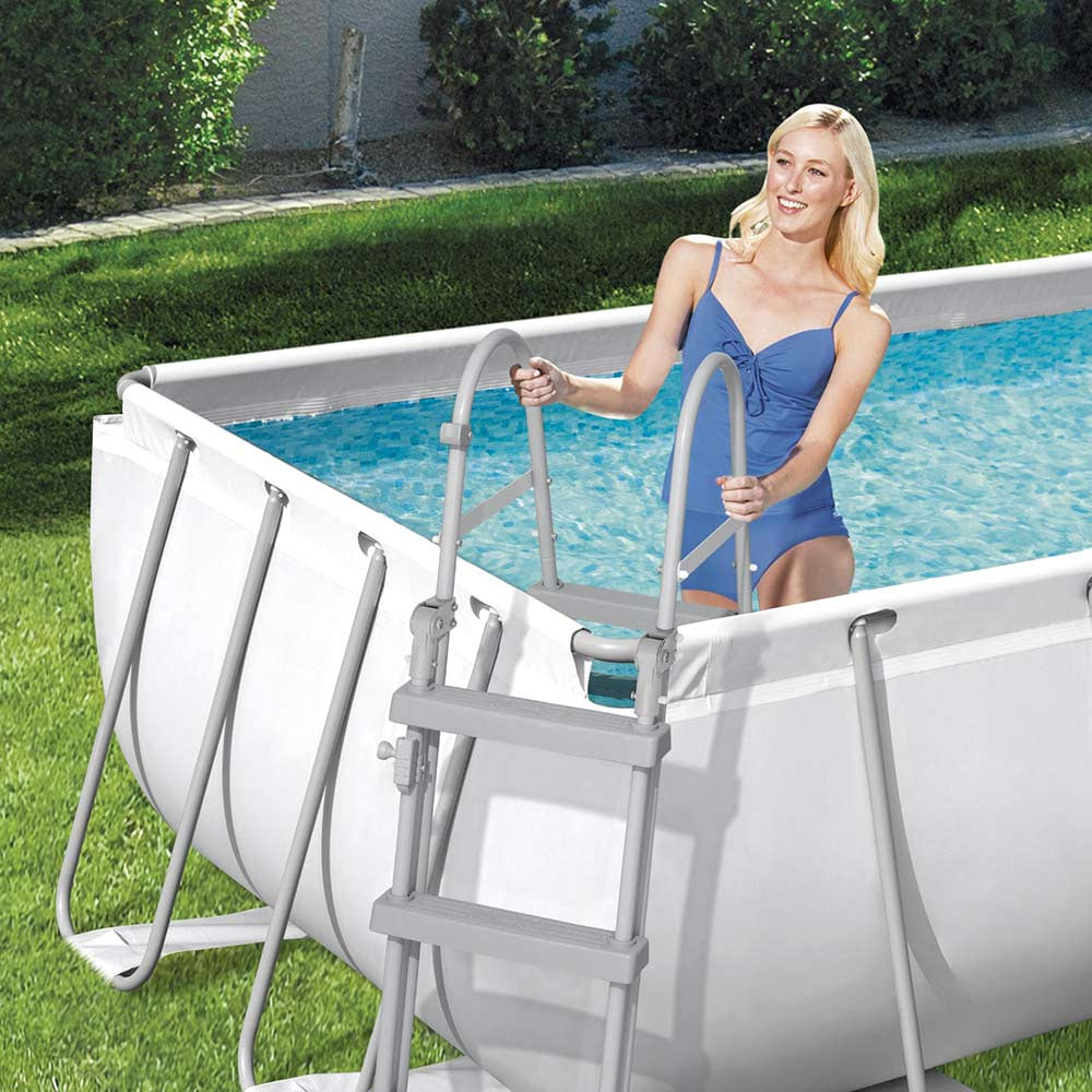 PISCINA RETTANGOLARE 404X201x100CM CON POMPA FILTRO