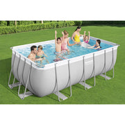 PISCINA RETTANGOLARE 412X201X122CM CON POMPA FILTRO
