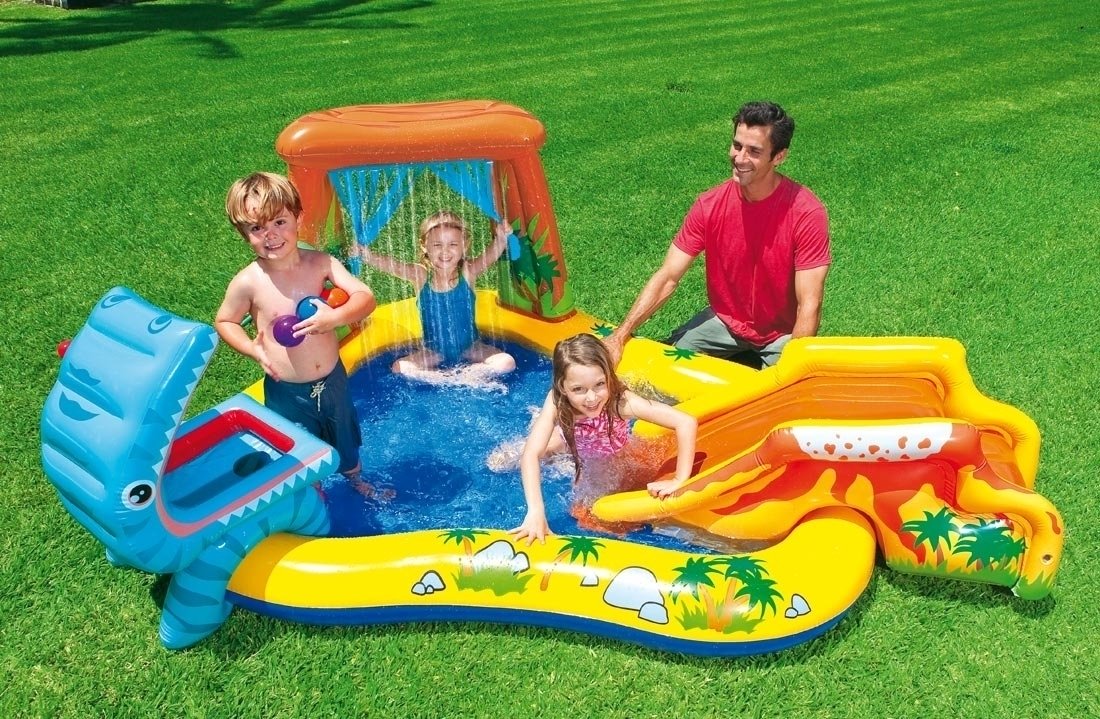 PISCINA GONFIABILE PLAYCENTER DINOSAURI