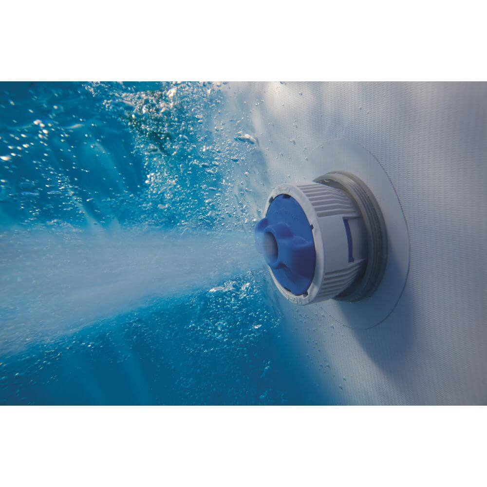 PISCINA POWER STEEL 488X244X122 RETTANGOLARE GRIGIO SCURO