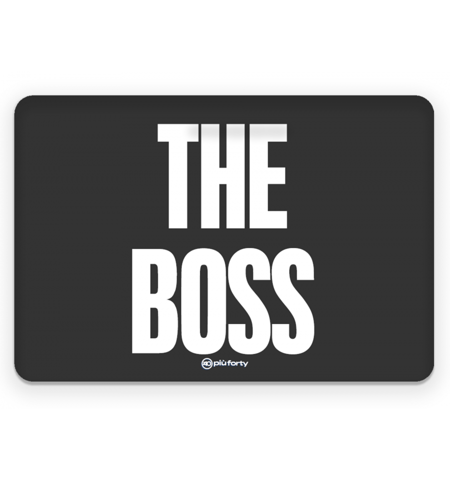 TOVAGLIETTA AMERICANA IN PP 45X30CM THE BOSS