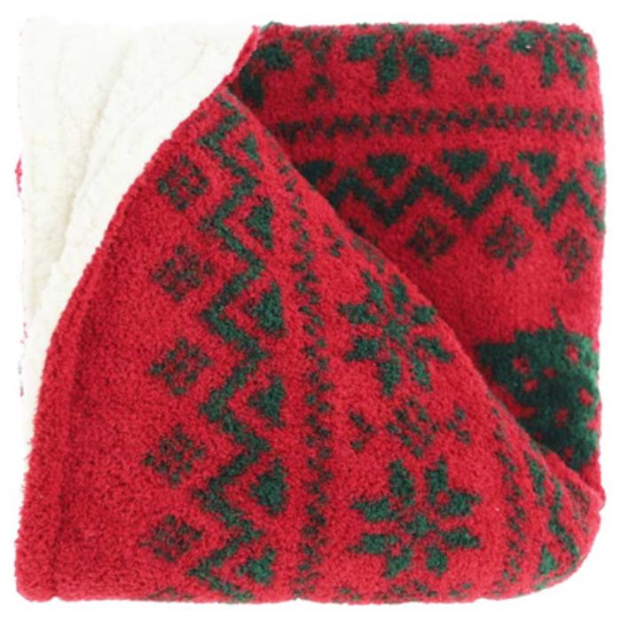 COPERTA PLAID DAVE 130X160CM, DESIGN NATALIZIO