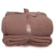 COPERTA PLAID JURRE 150X200CM ROSA ANTICO
