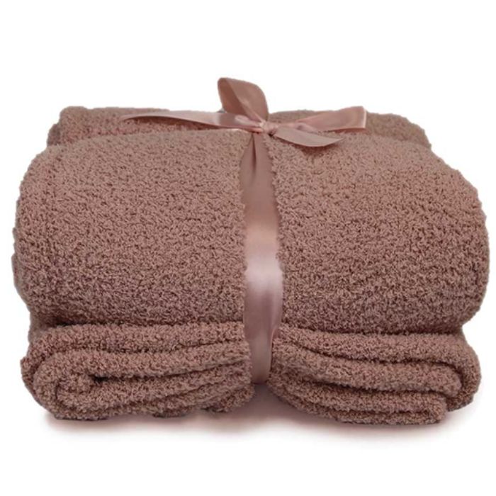 COPERTA PLAID JURRE 150X200CM ROSA ANTICO