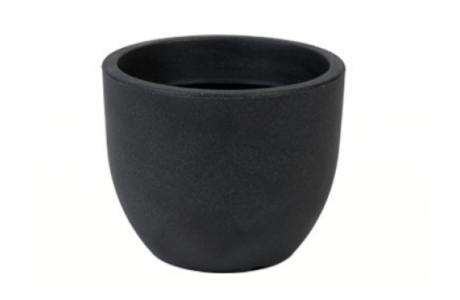 VASO CONCA 40 CM GRIGIO ARDESIA
