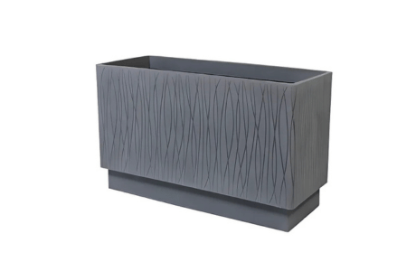 CASSETTA ALTA NATURALIA 55CM GRIGIO ANTICATO