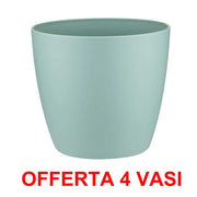 OFFERTA 4 VASO BRUSSELS ROUND 16CM MINT