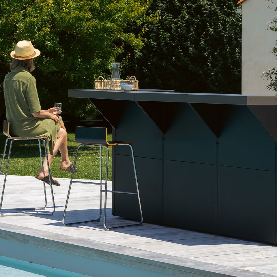 ENO, Modulo countertop kit Felix 120 cm, Grigio