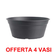 OFFERTA 4 VASO PER BULBI GREEN BASICS BOWL 33CM LIVING BLACK