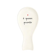 Poggiamestoli E' quasi pronto 28.8x6.7x12.5cm Bianco Simple Day