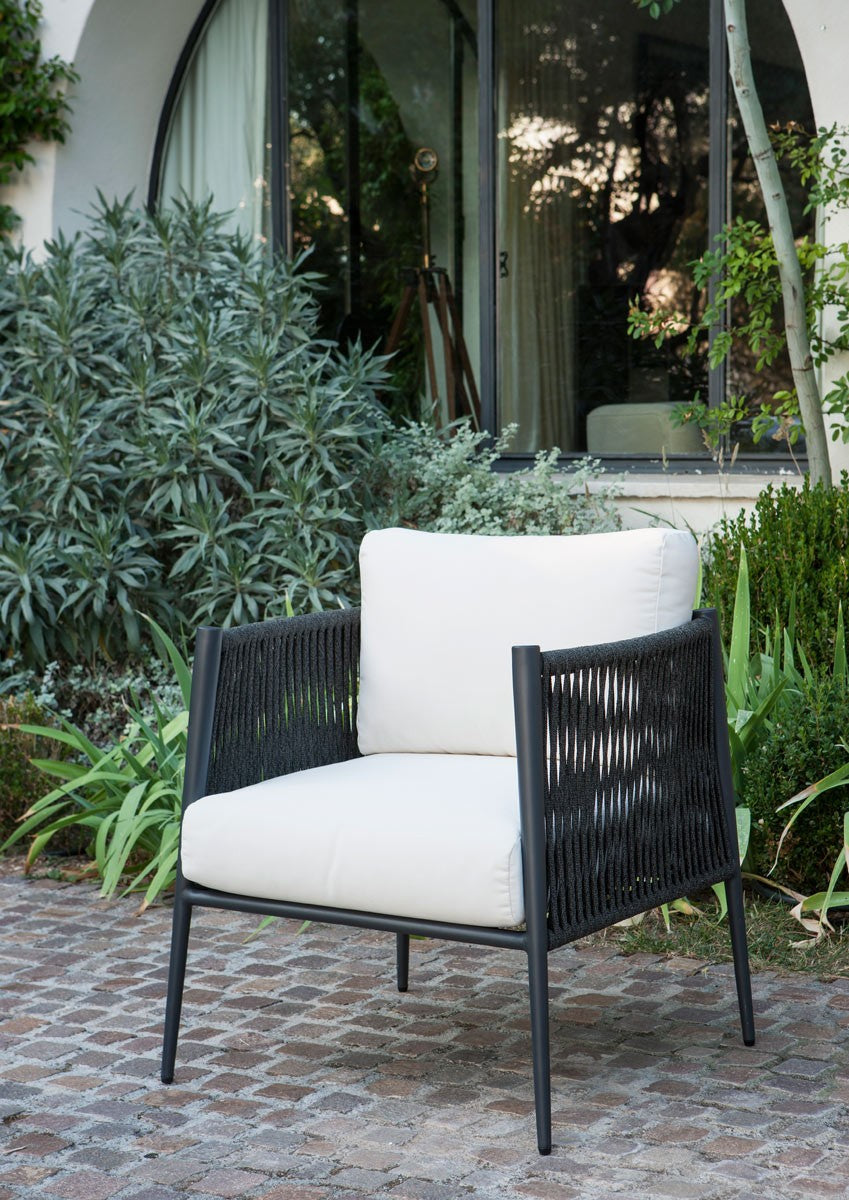 SALOTTO DA GIARDINO LUCE COMPLETO DI CUSCINERIA