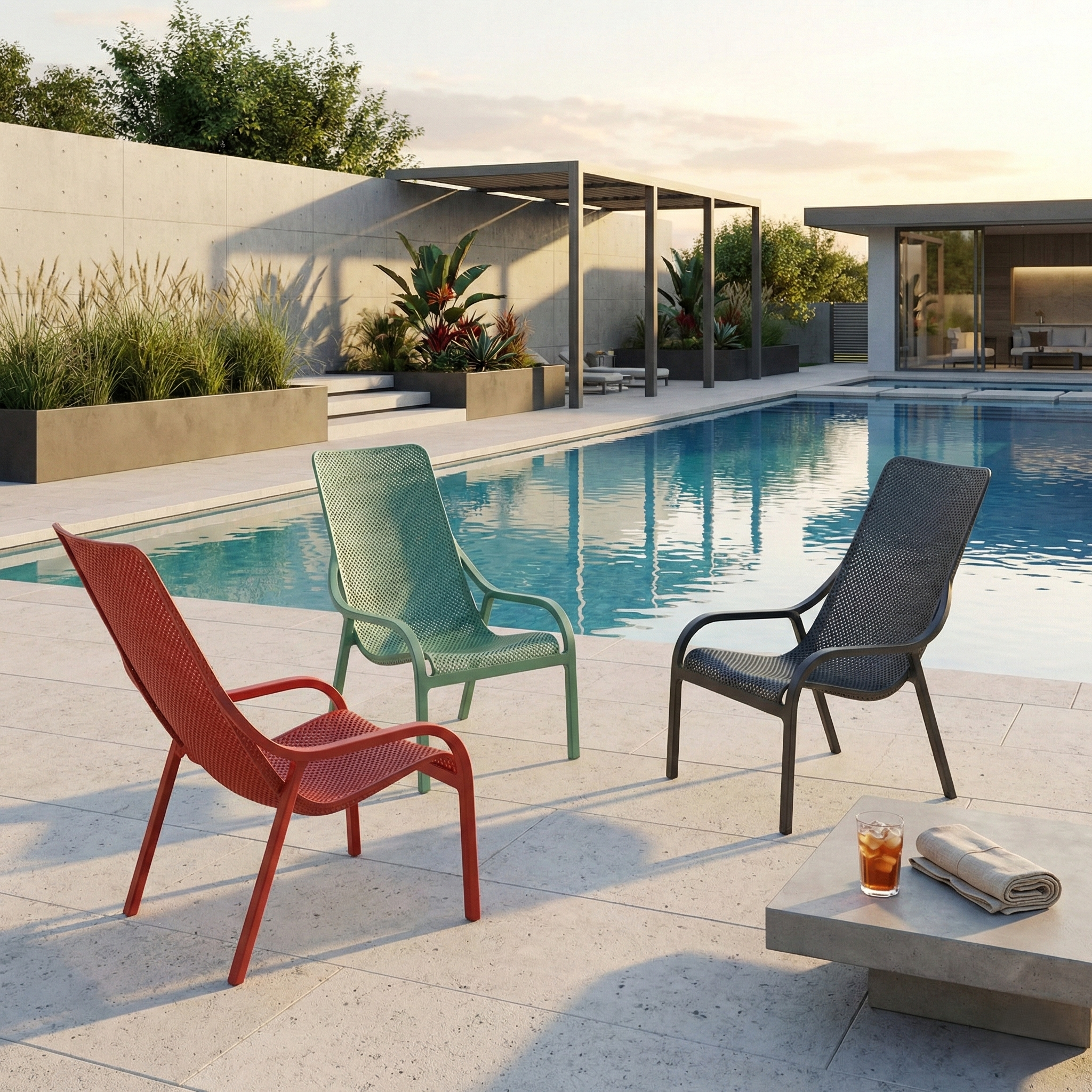 POLTRONA NET LOUNGE COLORE A SCELTA