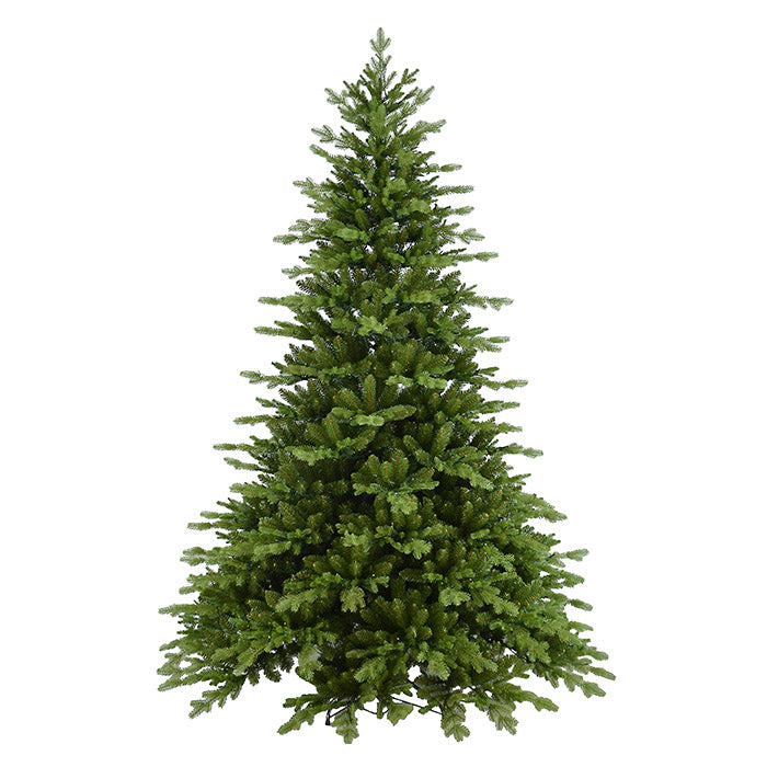ALBERO DI NATALE CON LED, BRIDGE MOUNTAIN, 240CM, VERDE