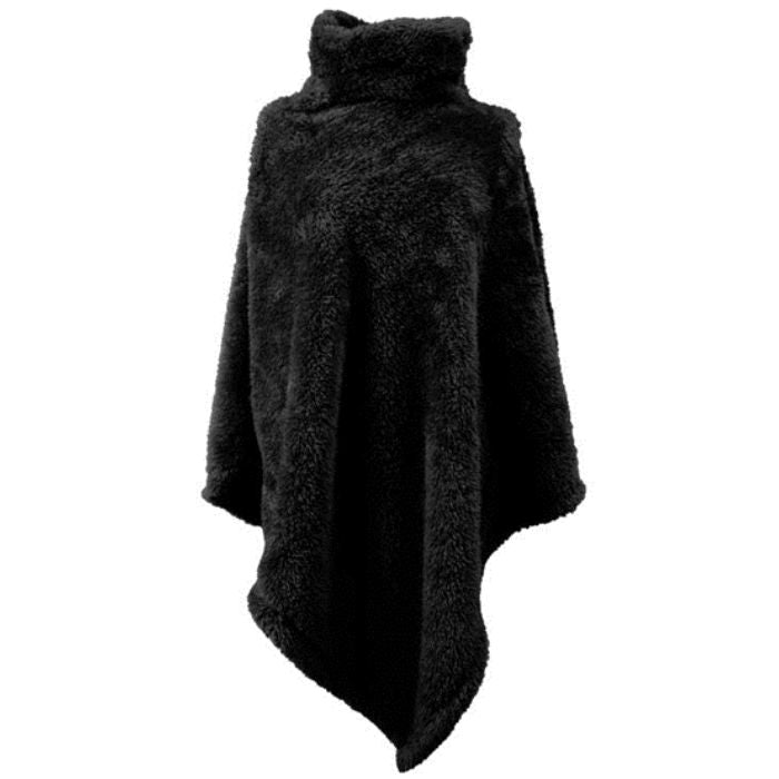 PONCHO DARA, 80X75CM, NERO