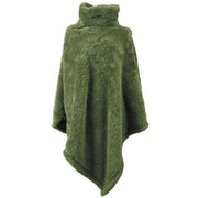 PONCHO DARA, 80X75CM, VERDE OLIVA