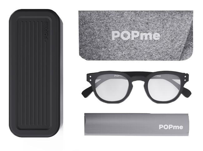 OCCHIALI DA VISTA POPME GLASSES BLACK LICORICE +2,5 (DISP.MEDICO)