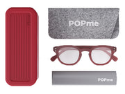 OCCHIALI DA VISTA POPME GLASSES CHERRY RED +3 (DISP.MEDICO)