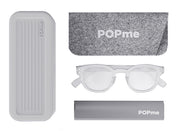 OCCHIALI DA VISTA POPME GLASSES ICI WHITE +1 (DISP.MEDICO)