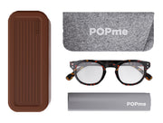 OCCHIALI DA VISTA POPME GLASSES TORTOISE +1 (DISP.MEDICO)