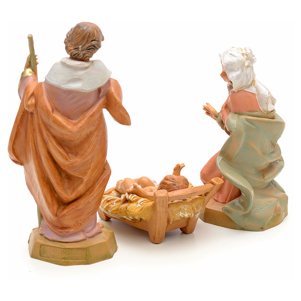 NATIVITA' 12 CM TRE STATUETTE IN RESINA