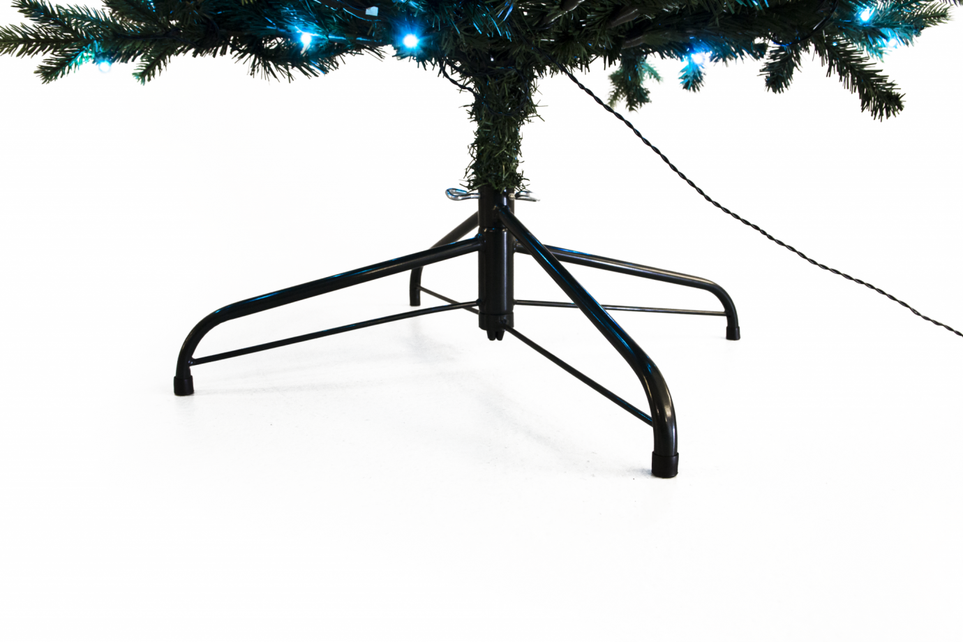 ALBERO DI NATALE TWINKLY 210CM PREILLUMINATO CON 330 LED MULTICOLOR RGB