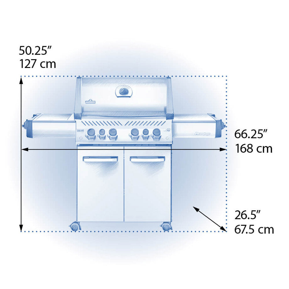 BARBECUE A GAS PRESTIGE P500RSIB