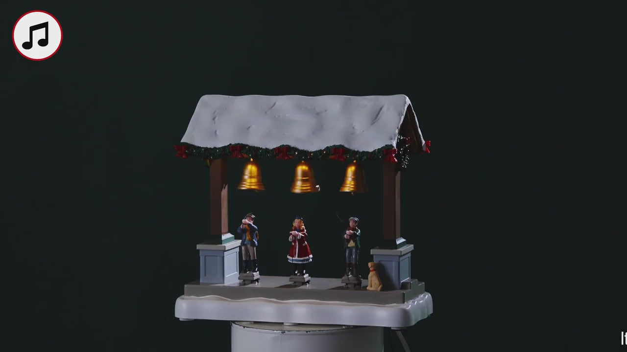 Charger la vidéo : Christmas Bells Are Ringing - LEMAX COD. 64637