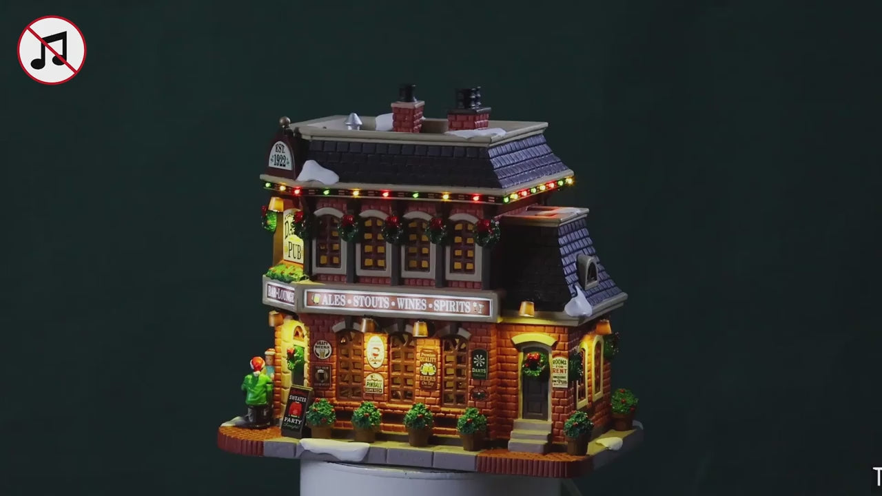 Carica video: Dani's Pub - LEMAX COD. 55356 adattatore incluso