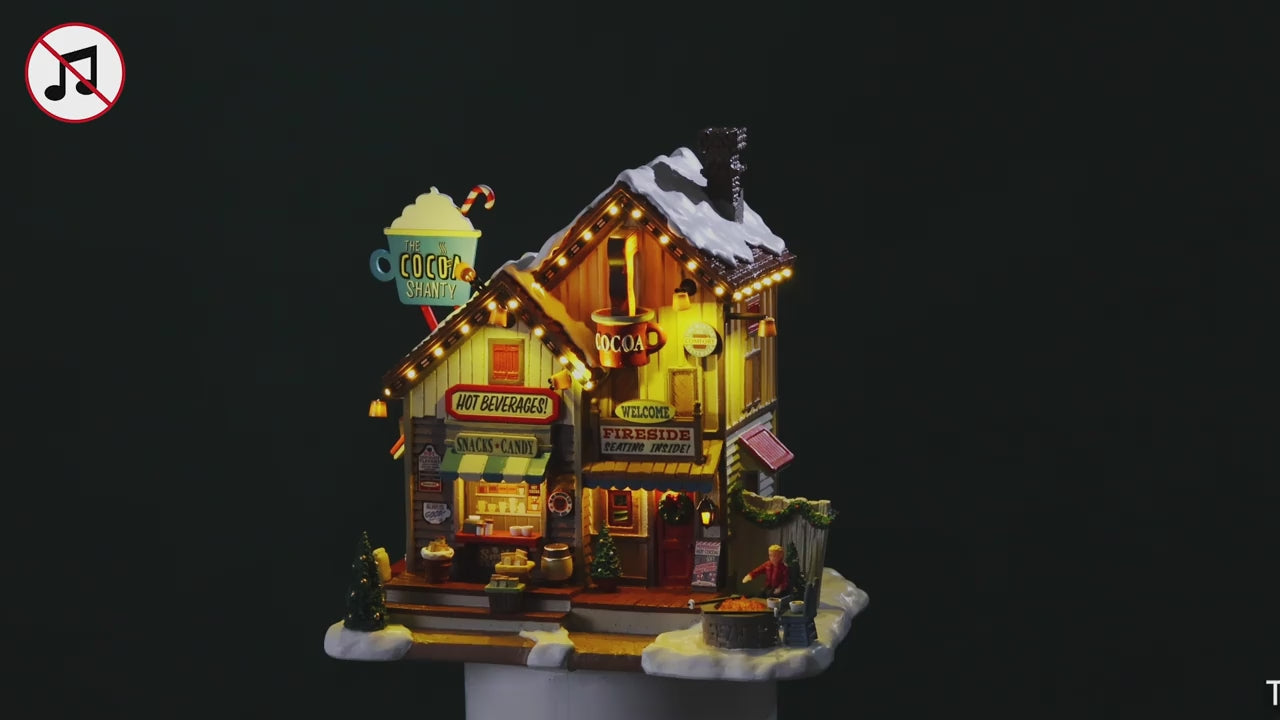 Carica video: The Cocoa Shanty - LEMAX COD. 65528