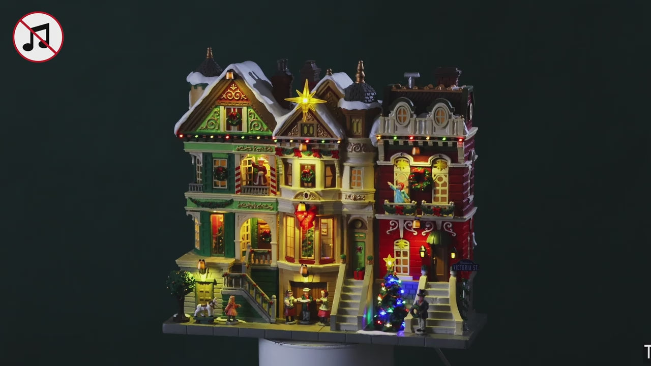 Carica video: Christmas on Victoria Street - LEMAX COD. 65530