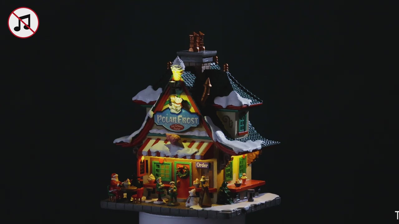 Carica video: Polar Frost Ice Cream Parlor - LEMAX COD. 65531