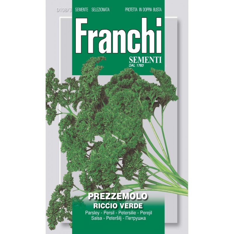 BUSTINA SEMI DI PREZZEMOLO NANO RICCIO VERDE