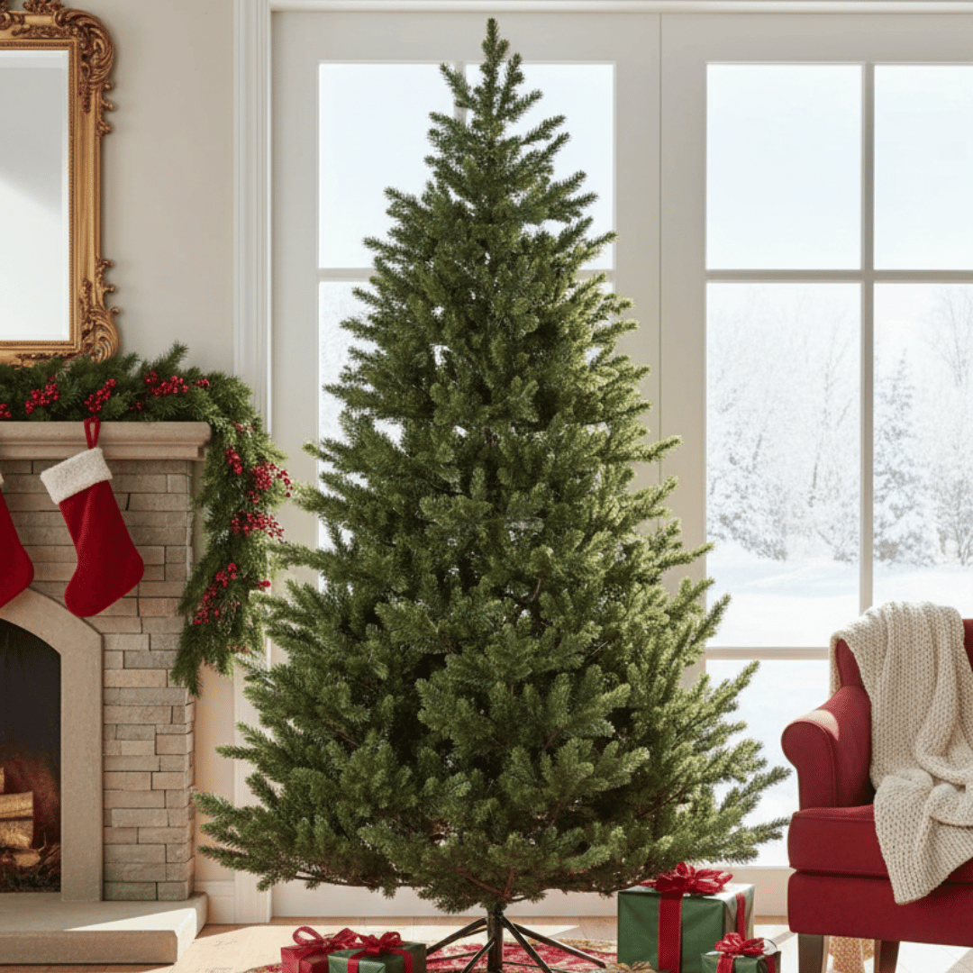 Albero di natale Abete Como 210 cm verde