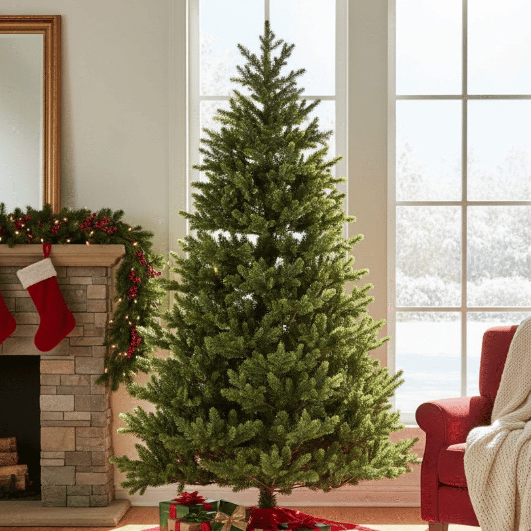 Albero di natale Abete Como 240 cm verde