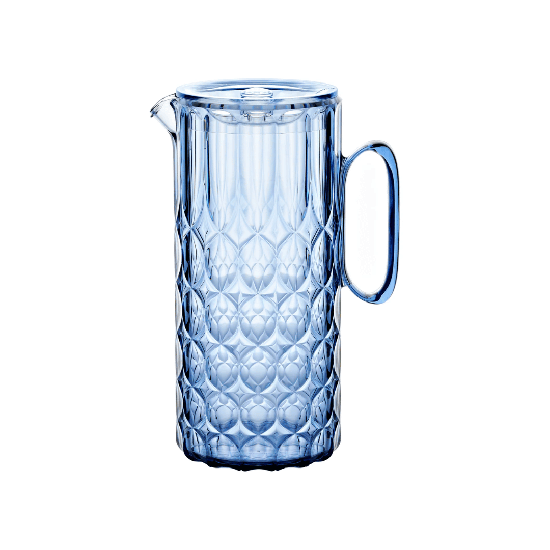 CARAFFA CON COPERCHIO "VANITY" BLU