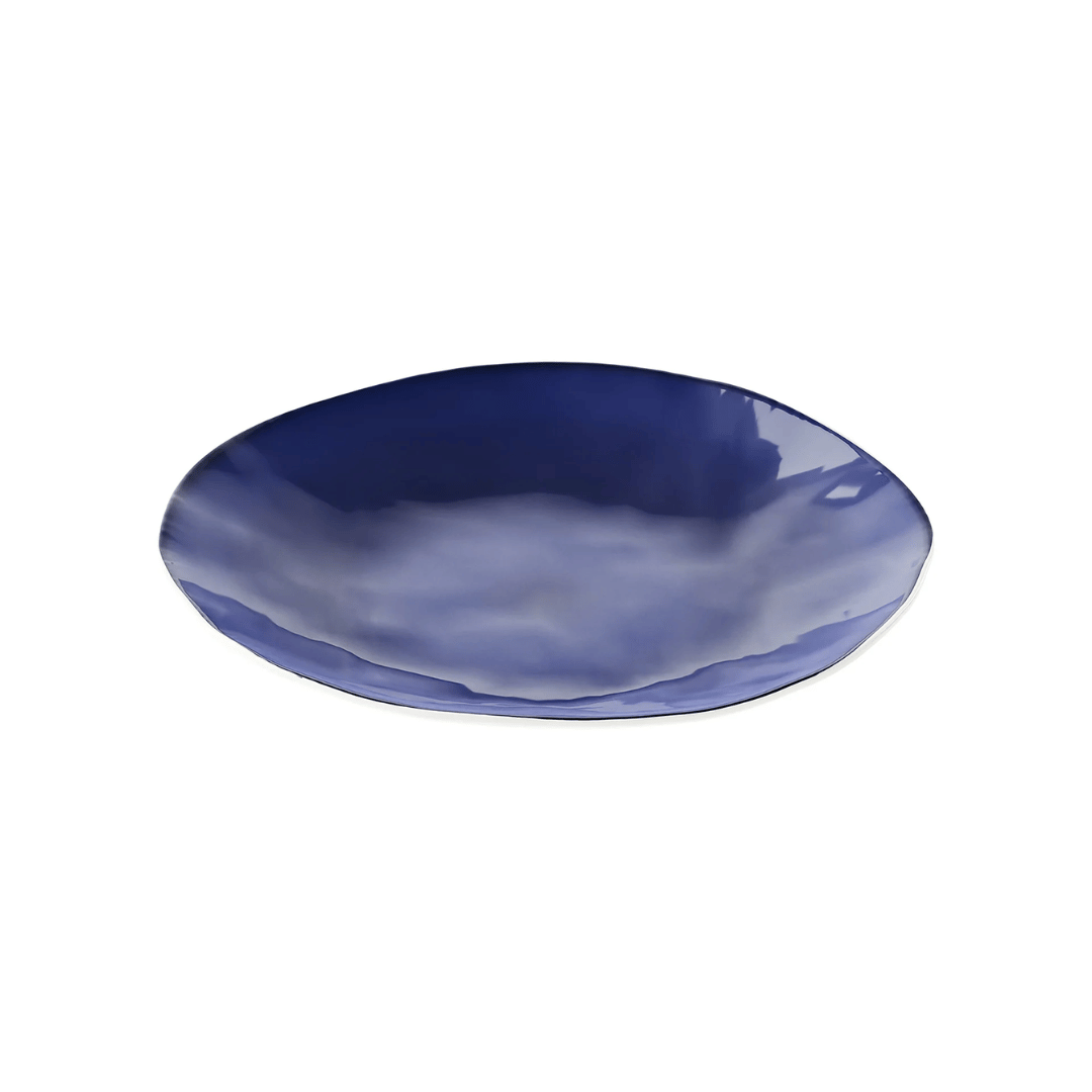 PIATTO PIANO "RIVIERA" BLU
