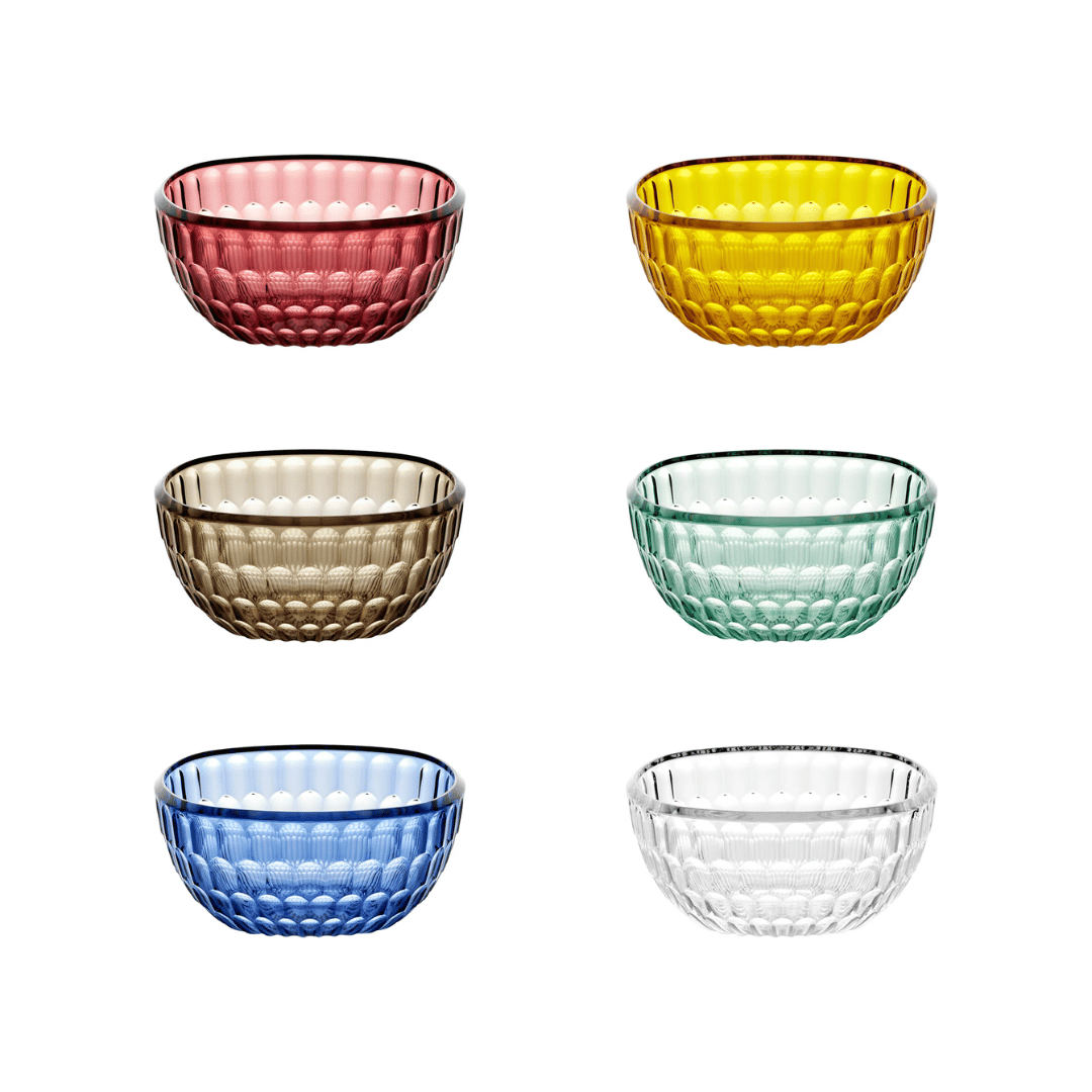SET 6 COPPETTE Ø12 CM "VANITY" MULTICOLOR