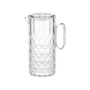 CARAFFA CON COPERCHIO "VANITY" IN CRISTALLO ACRILICO BIO