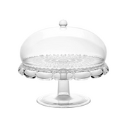 ALZATA CON CAMPANA "VANITY" TRASPARENTE