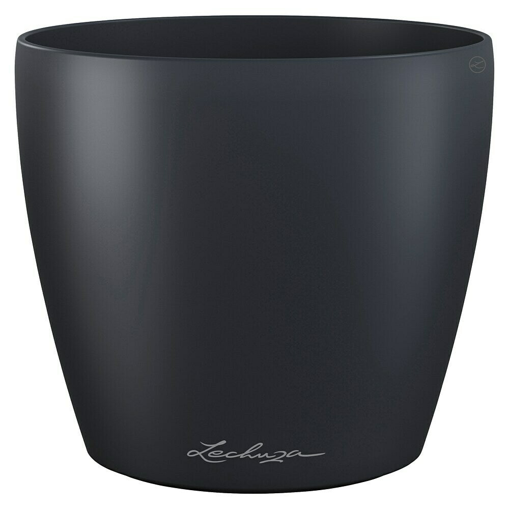 Vaso Classico "Deco 14" D15 H13.5CM Grigio Ardesia Opaco LECHUZA