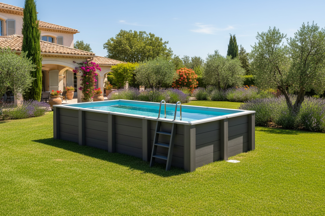 Piscina Avantgarde Nova Rettangolare 595 x 315 x 126 cm Grigio GRE