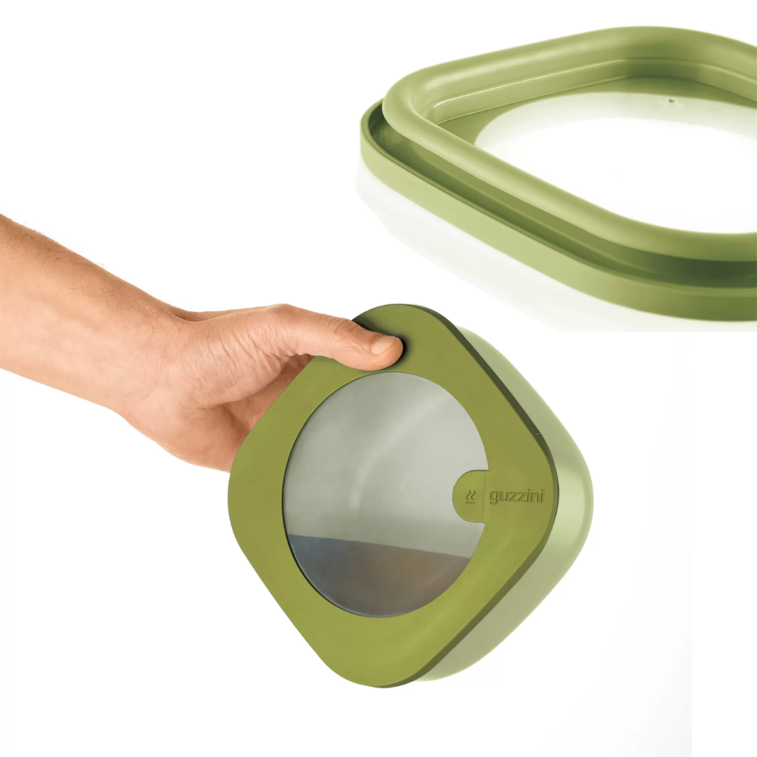 CONTENITORE ERMETICO 450CC "STORE&MORE BIO" PER FRIGO/FREEZER/FORNO A MICROONDE VERDE AVOCADO