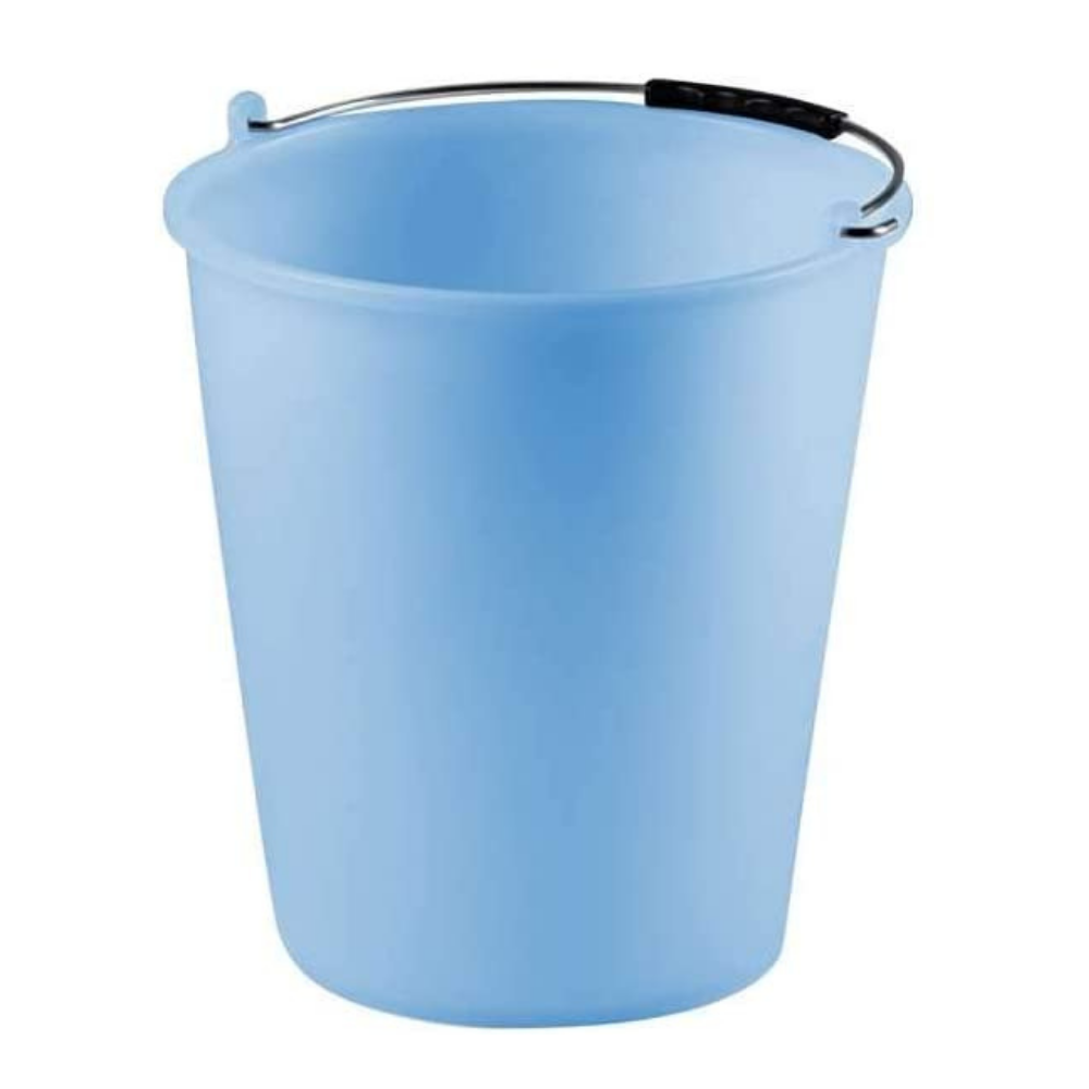SECCHIO CASALINGO SENZA BECCO 7LT AZZURRO