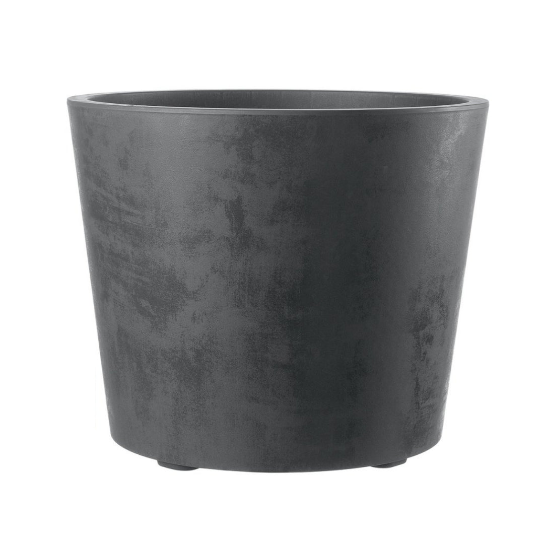VASO MILLENNIUM 59CM ANTRACITE IN PLASTICA