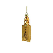 PENDAGLIO A FORMA DI BAGUETTE MULTICOLORE IN VETRO 3,5 X 12 CM