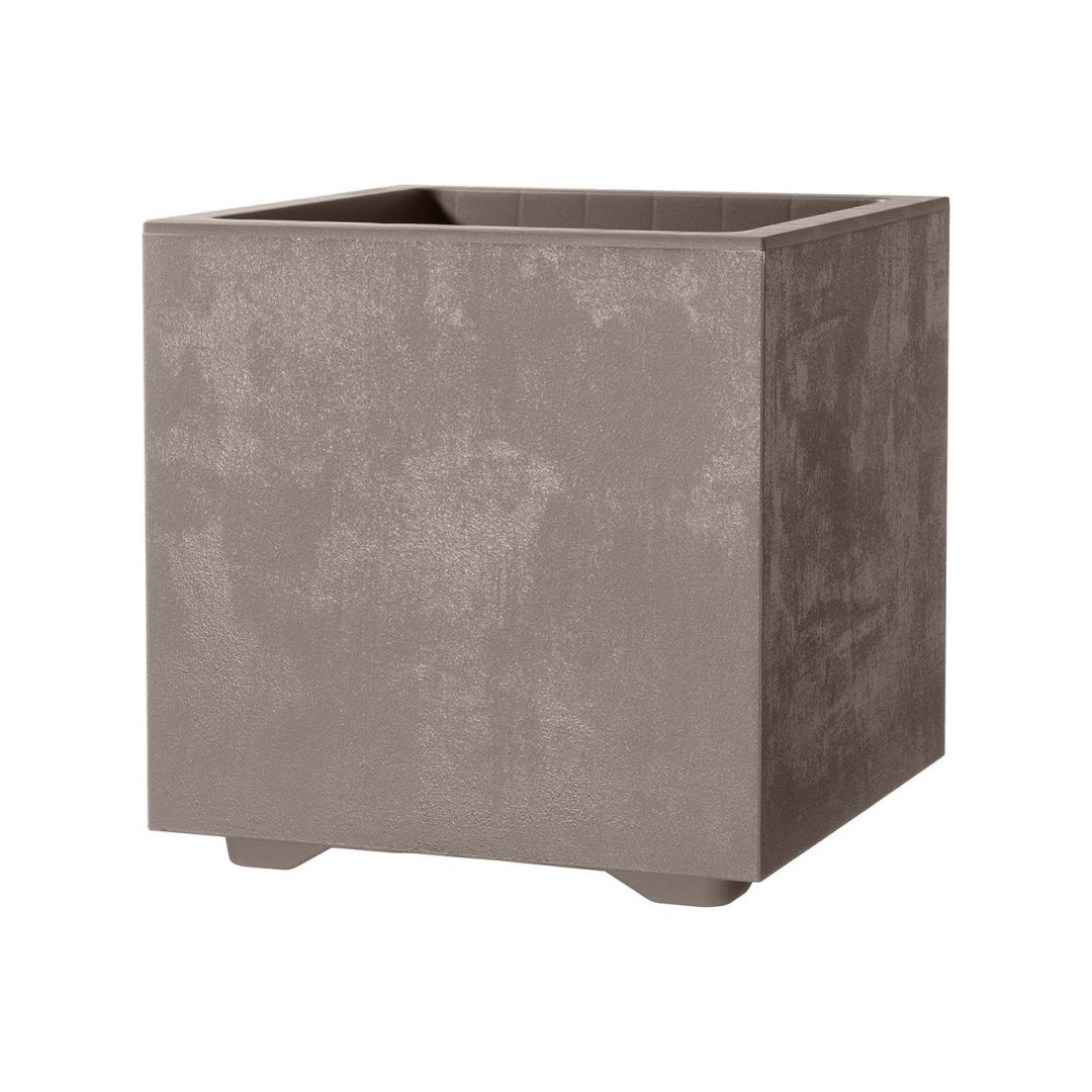 VASO FIORIERA CUBO MILLENNIUM 25CM SANDSTONE