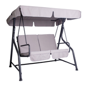 DONDOLO 2 POSTI IN ACCIAIO BRIO 153X109X154CM
