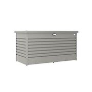 BAULE DA ESTERNO 130CM GRIGIO QUARZO METALLIZZATO