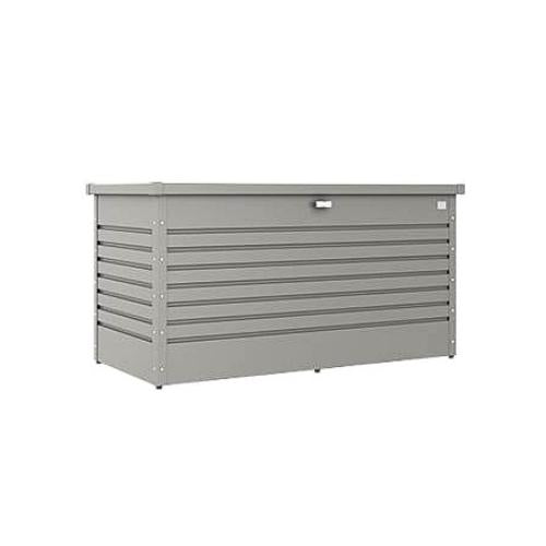 BAULE DA ESTERNO 130CM GRIGIO QUARZO METALLIZZATO